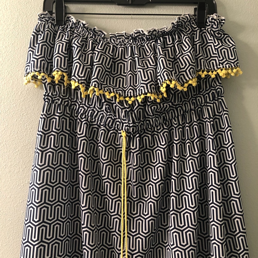 Mud Pie off shoulder maxi dress, large
